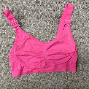 Pink Sports Bra